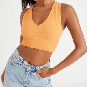 Garage Stella Seamless Plunge Tank (peach)